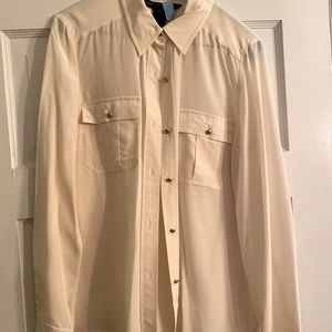 Marc by Marc Jacob’s silk button down blouse